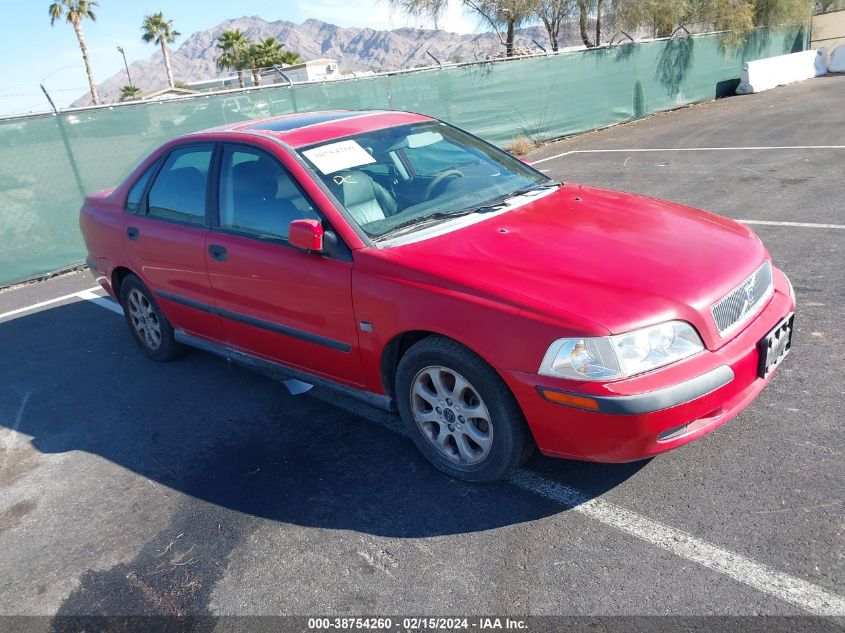 2001 Volvo S40 A/Sport Edition VIN: YV1VS29501F751019 Lot: 38754260