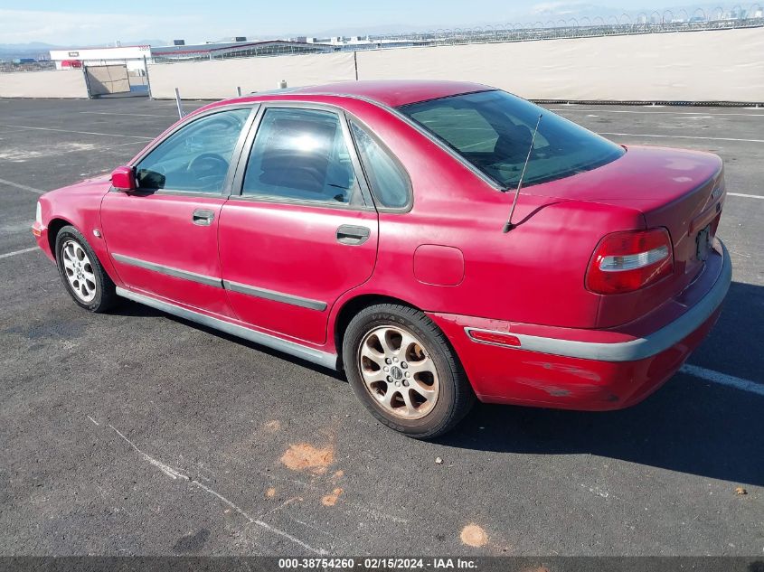 2001 Volvo S40 A/Sport Edition VIN: YV1VS29501F751019 Lot: 38754260