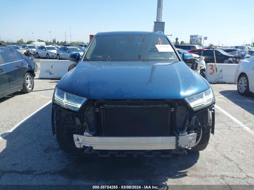 2018 Audi Q7 2.0T Premium VIN: WA1LHAF7XJD039988 Lot: 38754285