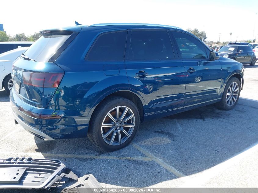 2018 Audi Q7 2.0T Premium VIN: WA1LHAF7XJD039988 Lot: 38754285