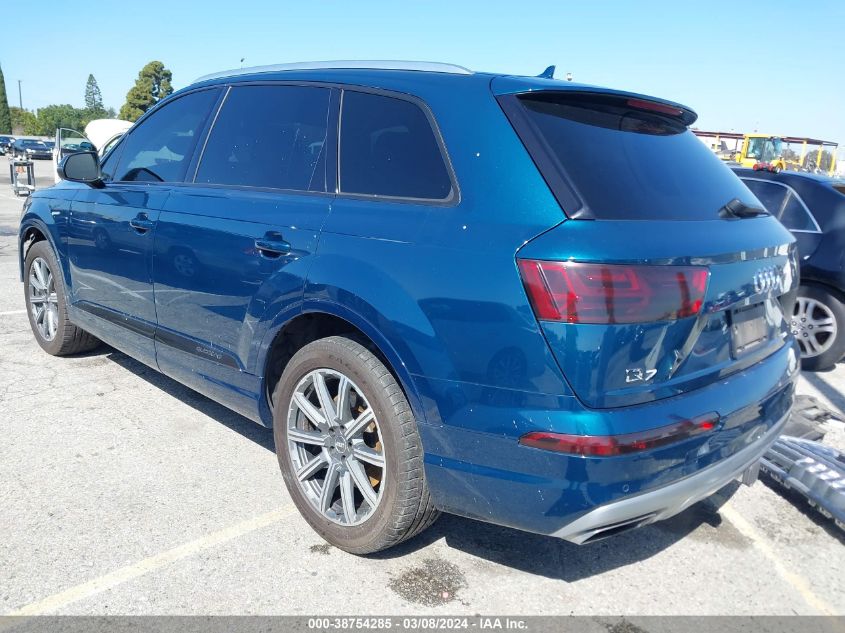 2018 Audi Q7 2.0T Premium VIN: WA1LHAF7XJD039988 Lot: 38754285