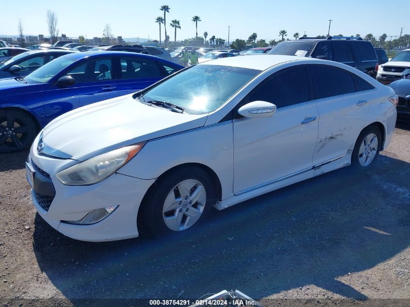 2012 Hyundai Sonata Hybrid VIN: KMHEC4A48CA030928 Lot: 38754291