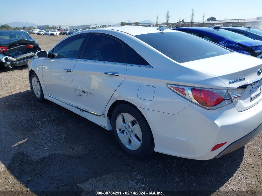 2012 Hyundai Sonata Hybrid VIN: KMHEC4A48CA030928 Lot: 38754291