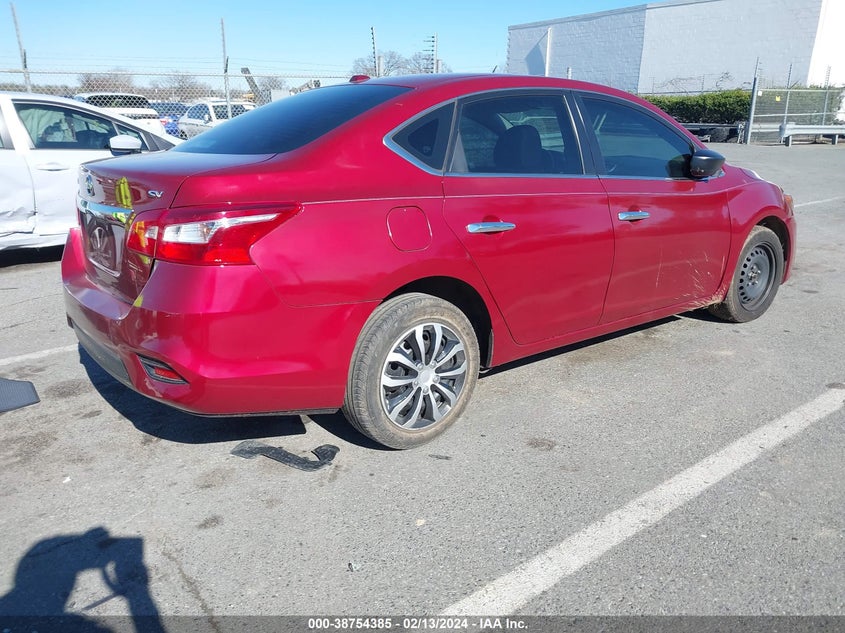 VIN 3N1AB7AP5HL644453 2017 NISSAN SENTRA SV