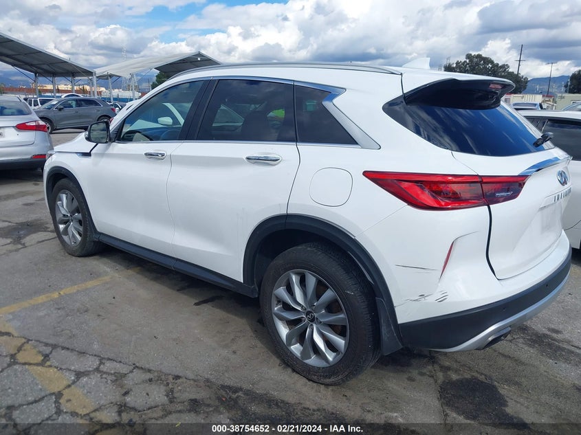 VIN 3PCAJ5BA4MF126308 2021 INFINITI QX50 LUXE