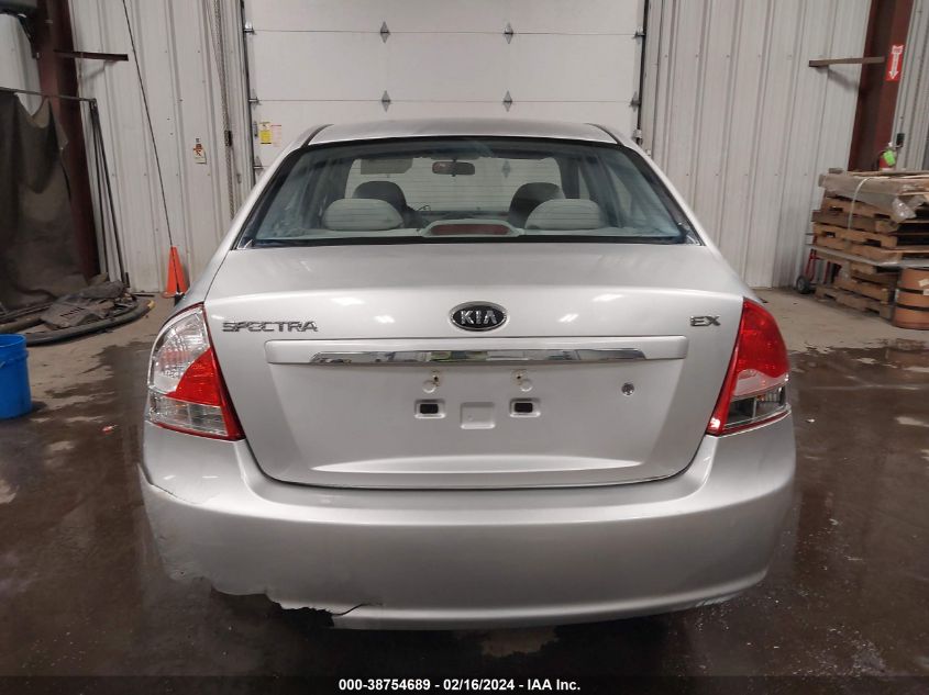 KNAFE222895663920 2009 Kia Spectra Ex