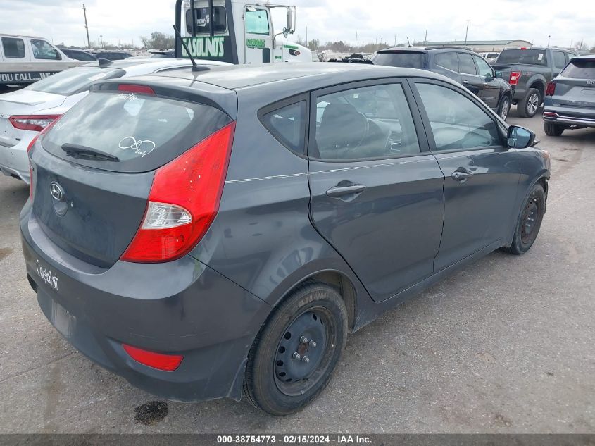 2012 Hyundai Accent Gs VIN: KMHCT5AE1CU027048 Lot: 38754773