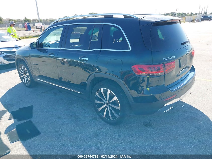 2020 Mercedes-Benz Glb 250 VIN: WDC4M4GB9LW008663 Lot: 38754796