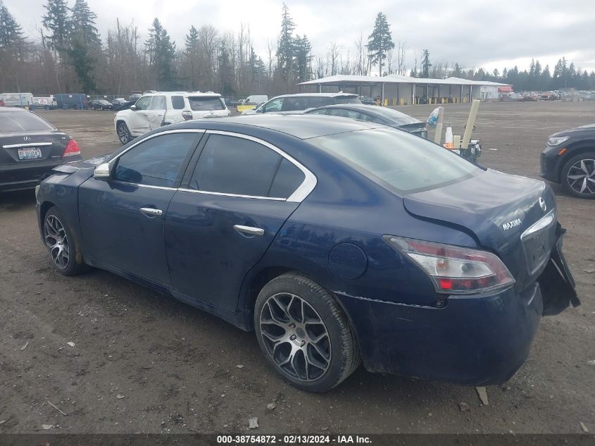 2012 Nissan Maxima 3.5 S VIN: 1N4AA5APXCC841374 Lot: 38754872