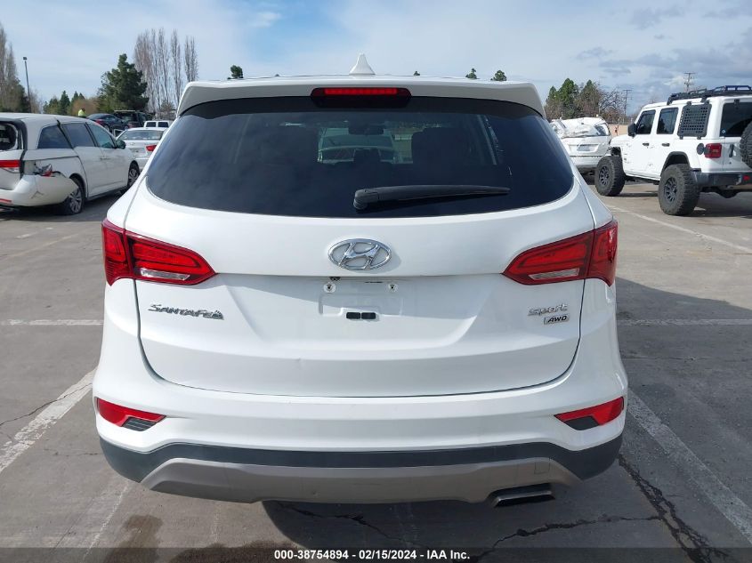 2017 Hyundai Santa Fe Sport 2.4L VIN: 5XYZTDLB7HG418886 Lot: 38754894