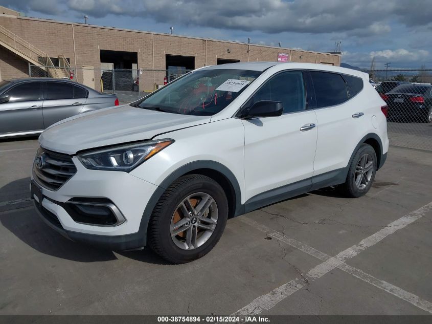 5XYZTDLB7HG418886 2017 Hyundai Santa Fe Sport 2.4L