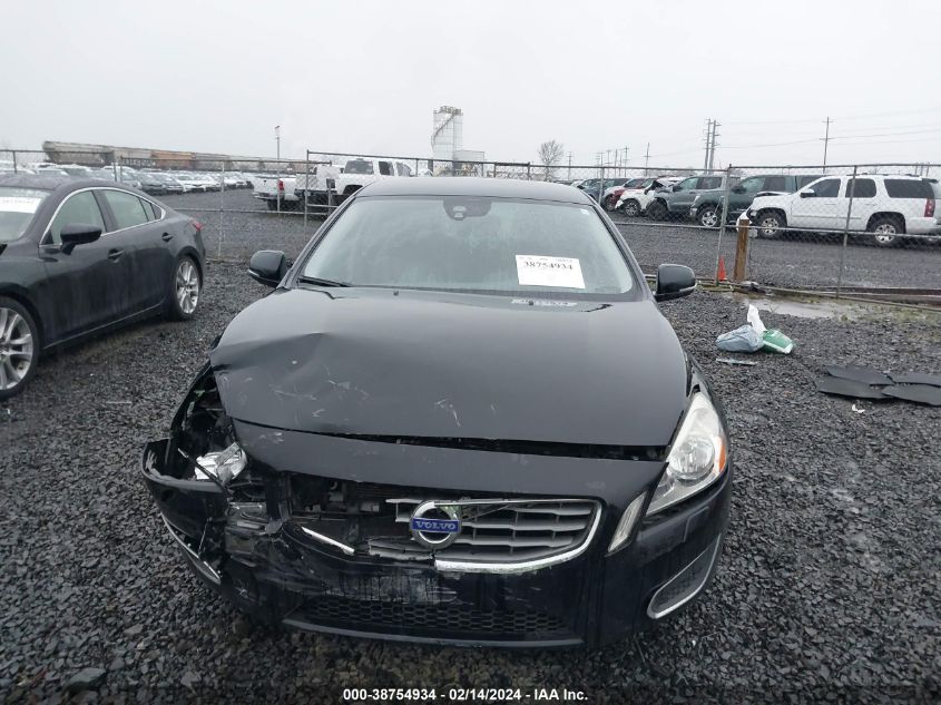 2012 Volvo S60 T5 VIN: YV1622FS6C2116315 Lot: 38754934