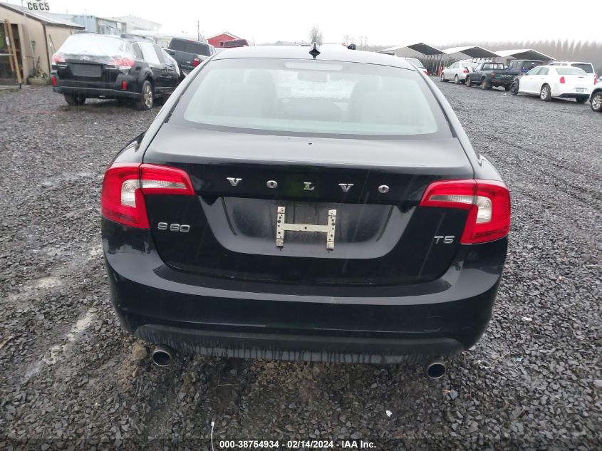 2012 Volvo S60 T5 VIN: YV1622FS6C2116315 Lot: 38754934