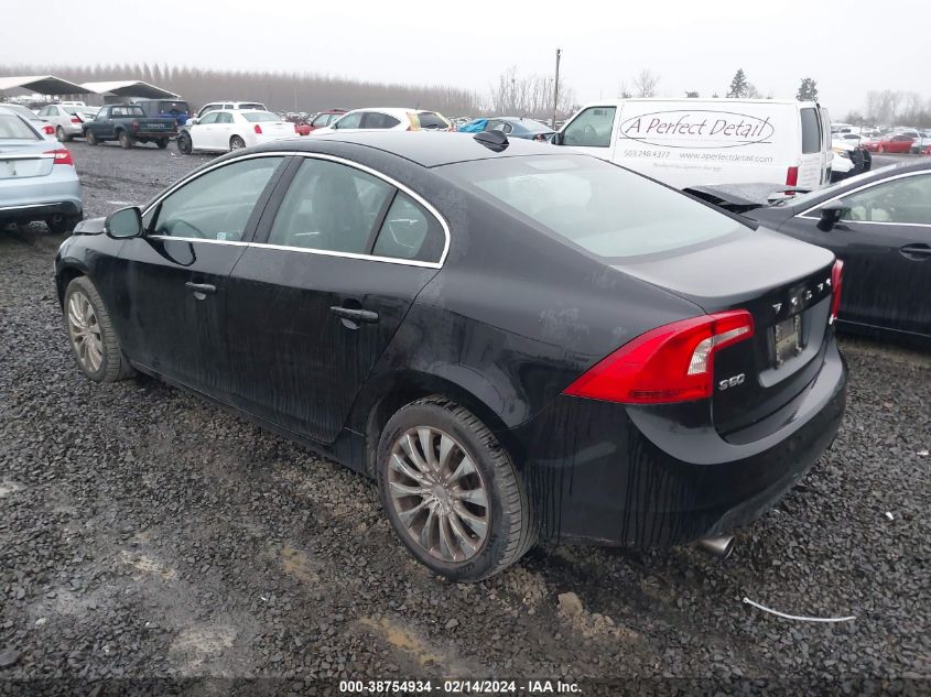 2012 Volvo S60 T5 VIN: YV1622FS6C2116315 Lot: 38754934