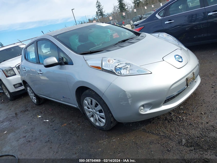 2014 Nissan Leaf S VIN: 1N4AZ0CP4EC340525 Lot: 38754969