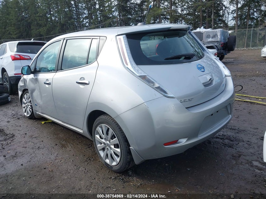 2014 Nissan Leaf S VIN: 1N4AZ0CP4EC340525 Lot: 38754969