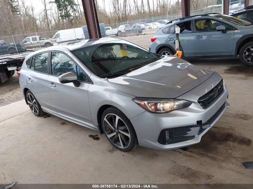 2023 SUBARU IMPREZA SPORT 5-DOOR - 4S3GTAM62P3719981