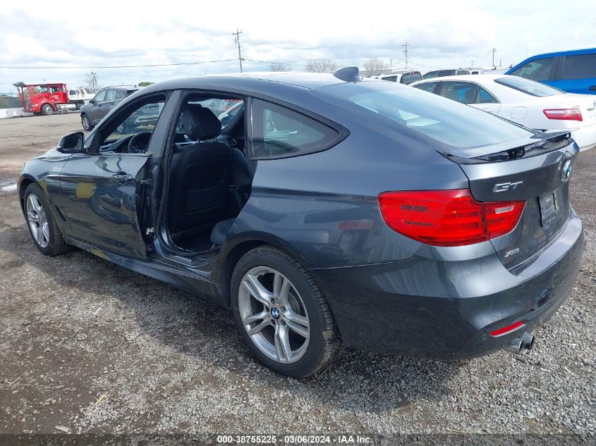 2014 BMW 328I Gran Turismo xDrive VIN: WBA3X5C59ED242571 Lot: 38755225