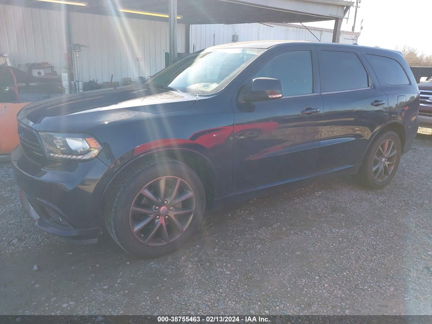 2017 DODGE DURANGO GT RWD - 1C4RDHDG4HC869518