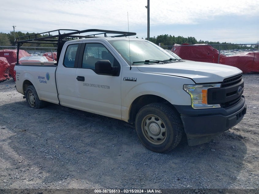 VIN 1FTEX1CP0KKC26823 2019 FORD F-150 XL