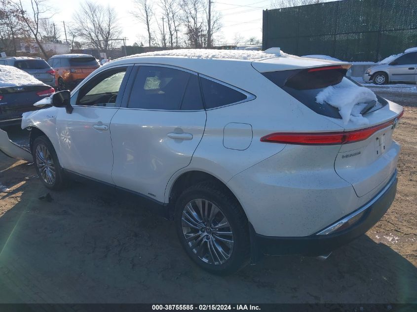 2021 Toyota Venza Xle VIN: JTEAAAAH7MJ075303 Lot: 38755585