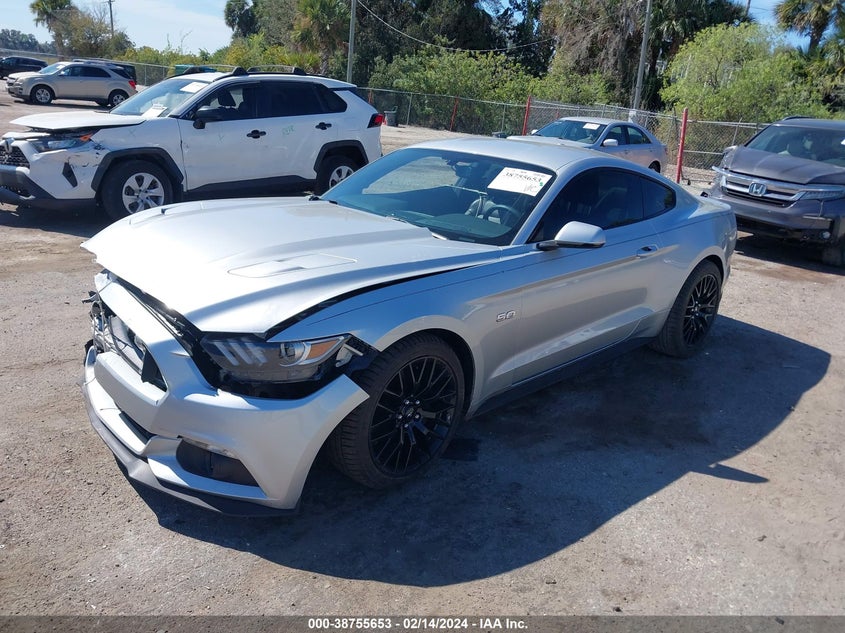 VIN 1FA6P8CF1H5334465 2017 FORD MUSTANG GT