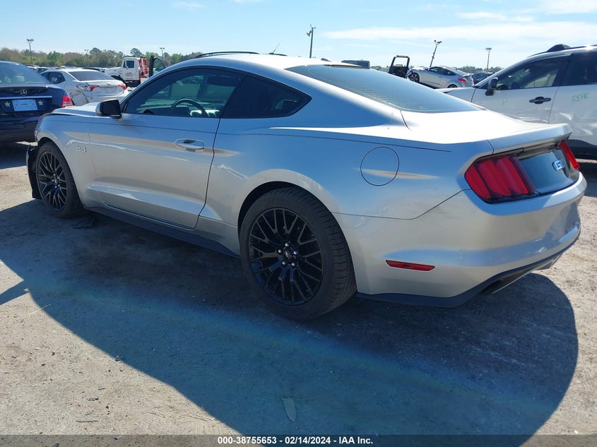 VIN 1FA6P8CF1H5334465 2017 FORD MUSTANG GT