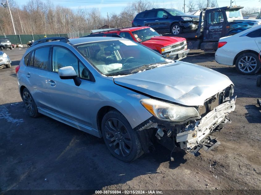 2012 Subaru Impreza 2.0I Sport Premium VIN: JF1GPAL60CH224025 Lot: 38755694