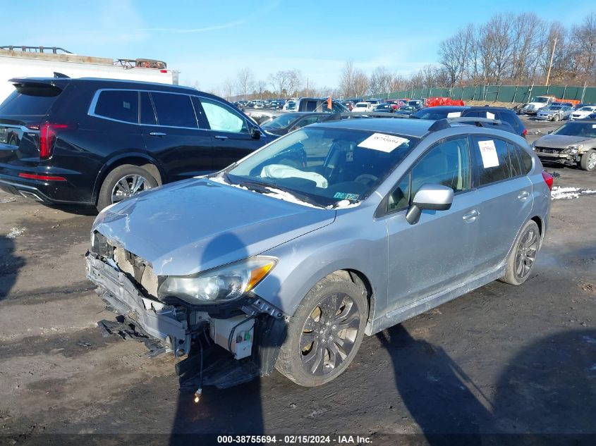 2012 Subaru Impreza 2.0I Sport Premium VIN: JF1GPAL60CH224025 Lot: 38755694