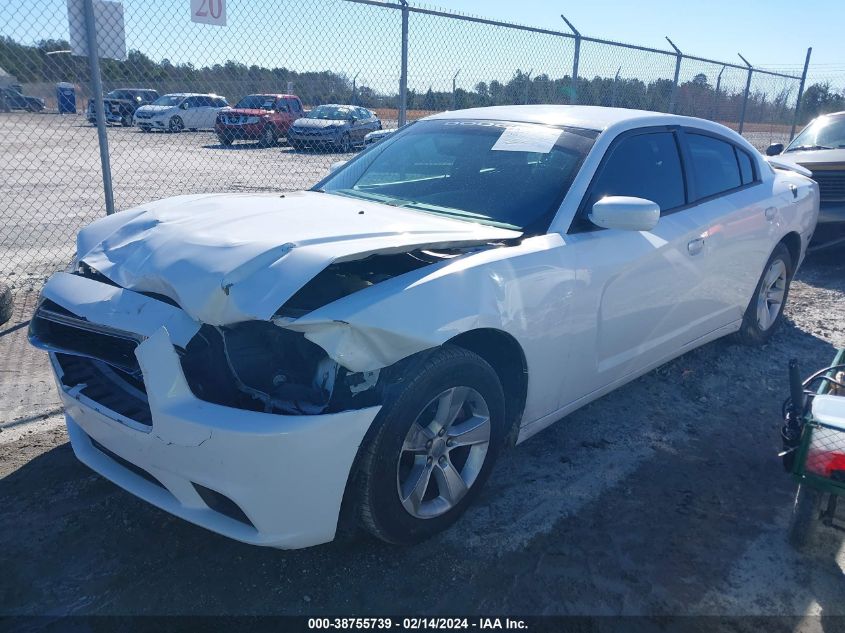 2013 Dodge Charger Se VIN: 2C3CDXBG6DH539569 Lot: 40252580