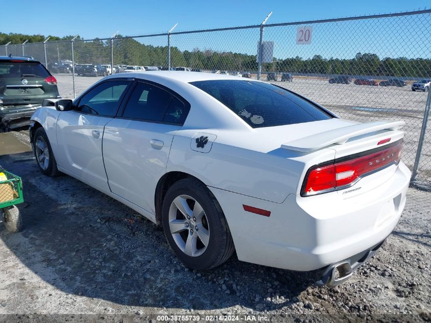 2013 Dodge Charger Se VIN: 2C3CDXBG6DH539569 Lot: 40252580