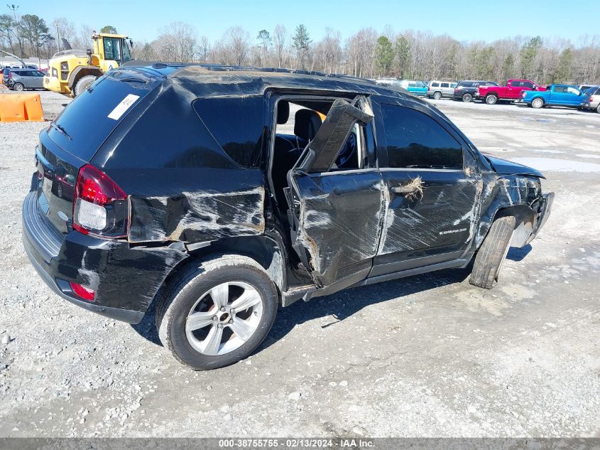 2014 Jeep Compass Latitude VIN: 1C4NJDEB8ED532617 Lot: 38755755