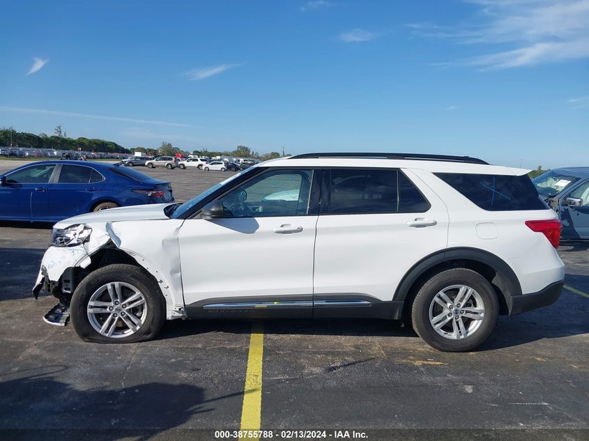 VIN 1FMSK7DH3PGA05377 2023 FORD EXPLORER XLT