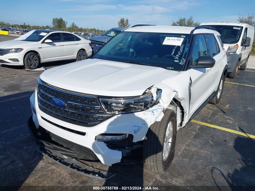 VIN 1FMSK7DH3PGA05377 2023 FORD EXPLORER XLT