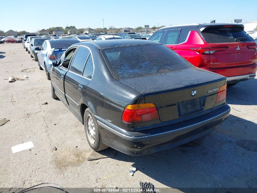 1997 BMW 528I VIN: WBADD6323VBW09372 Lot: 38755880