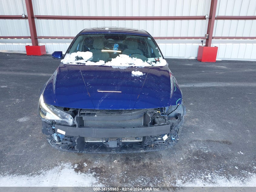 VIN 5NPLN4AG9NH056157 2022 HYUNDAI ELANTRA SEL