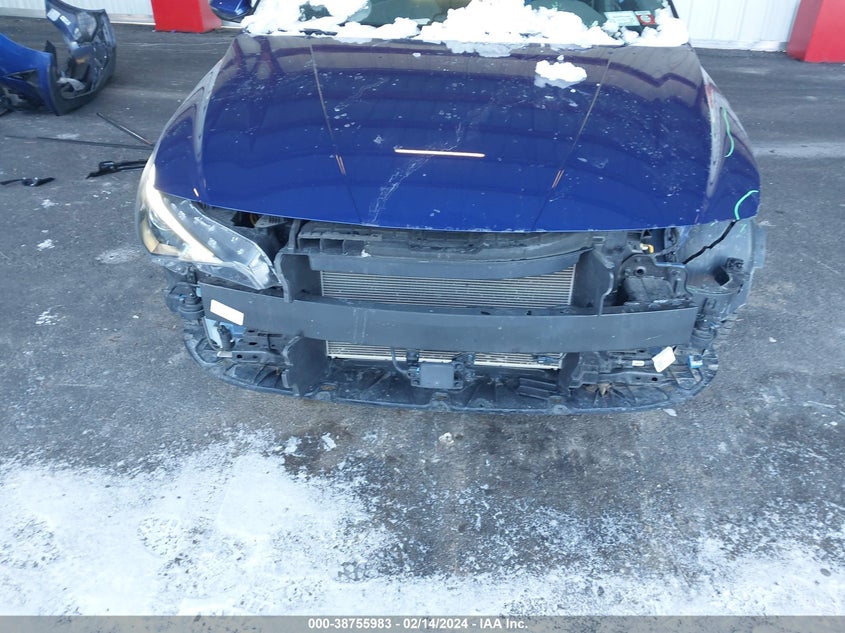 VIN 5NPLN4AG9NH056157 2022 HYUNDAI ELANTRA SEL