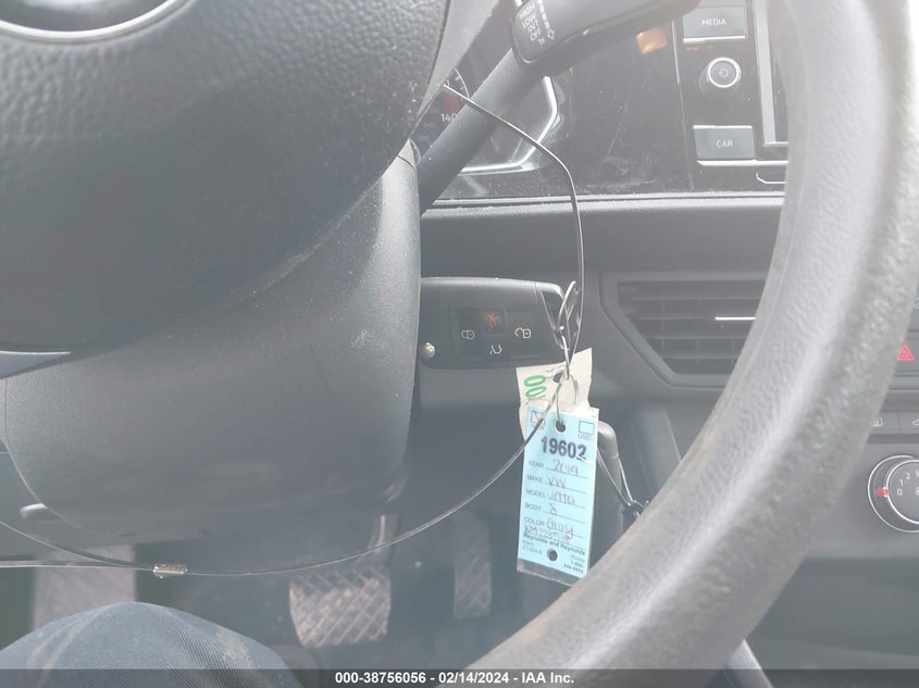 VIN 3VWC57BU4KM228538 2019 VOLKSWAGEN JETTA S/SE/R-LINE