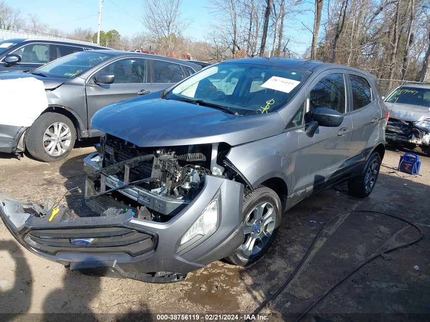 VIN MAJ6S3FL2LC386596 2020 FORD ECOSPORT S