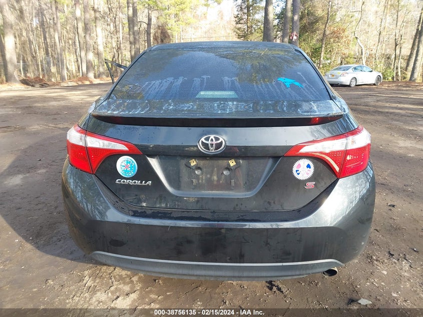 2015 TOYOTA COROLLA L/LE/LE PLS/PRM/S/S PLS - 2T1BURHE5FC392702