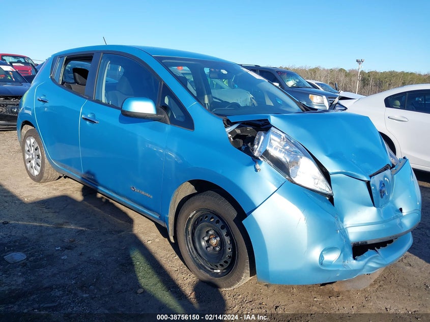 2015 Nissan Leaf S VIN: 1N4AZ0CP1FC320797 Lot: 38756150