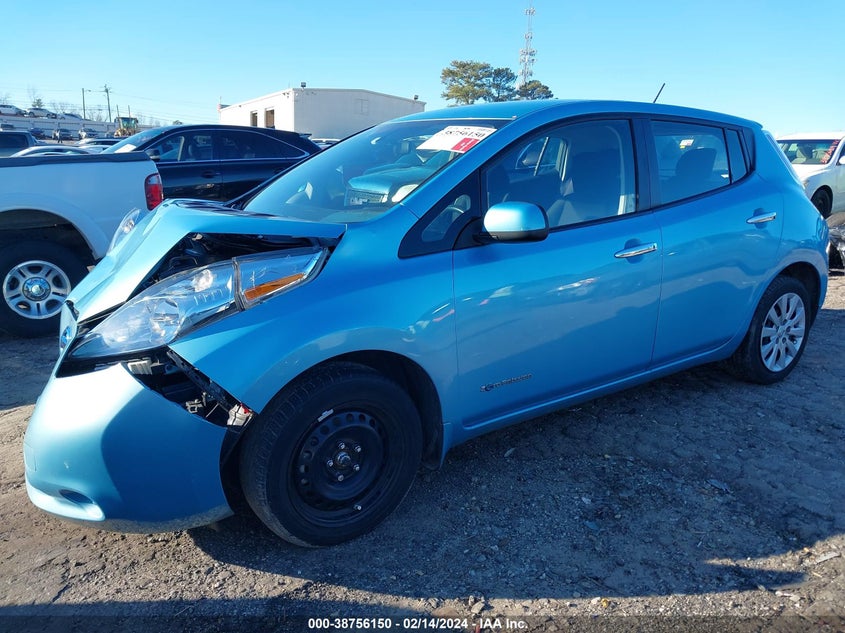 2015 Nissan Leaf S VIN: 1N4AZ0CP1FC320797 Lot: 38756150