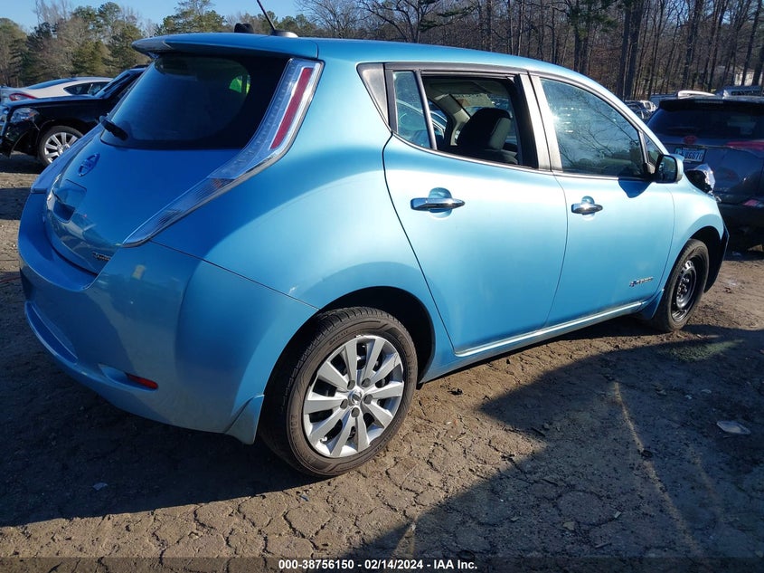 2015 Nissan Leaf S VIN: 1N4AZ0CP1FC320797 Lot: 38756150