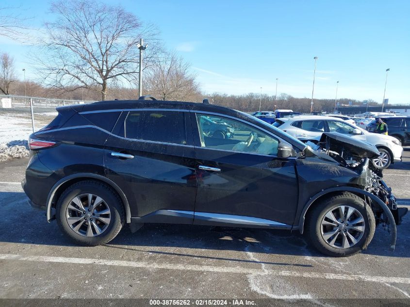 2016 Nissan Murano Sv VIN: 5N1AZ2MH7GN115001 Lot: 38756262