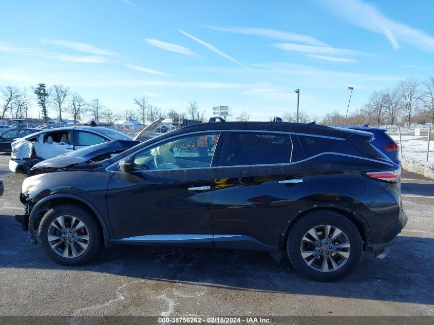 2016 Nissan Murano Sv VIN: 5N1AZ2MH7GN115001 Lot: 38756262