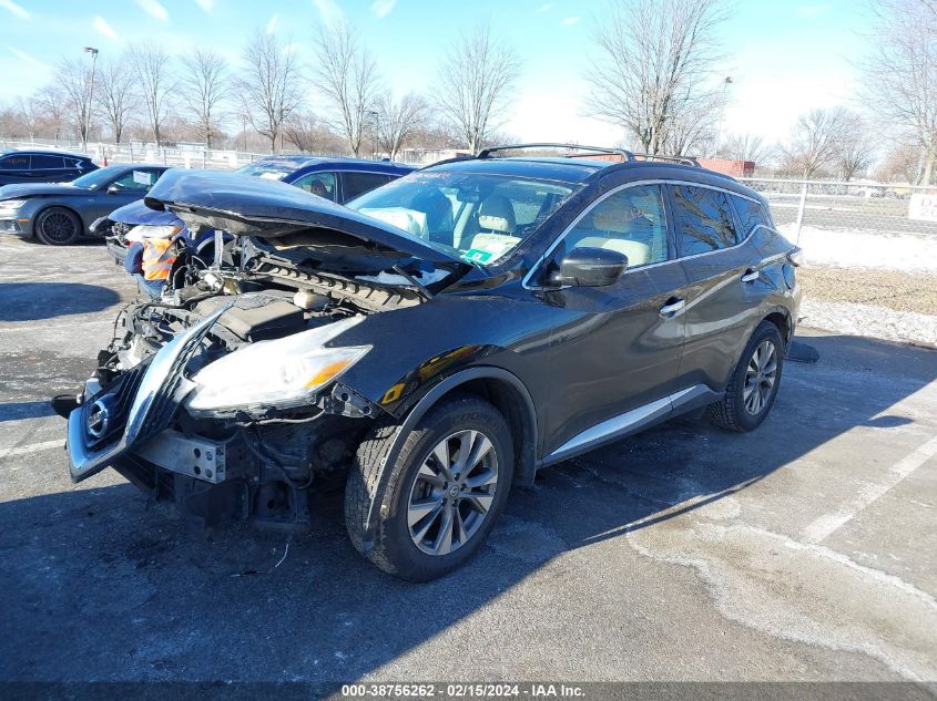 2016 Nissan Murano Sv VIN: 5N1AZ2MH7GN115001 Lot: 38756262