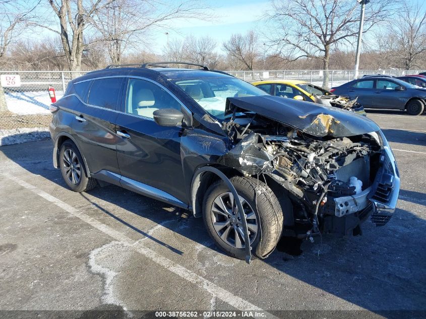 2016 Nissan Murano Sv VIN: 5N1AZ2MH7GN115001 Lot: 38756262