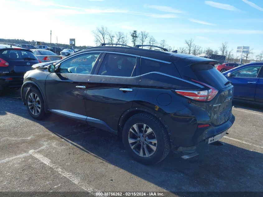 2016 Nissan Murano Sv VIN: 5N1AZ2MH7GN115001 Lot: 38756262