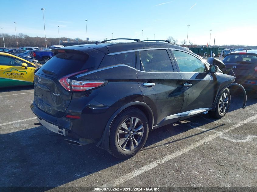 2016 Nissan Murano Sv VIN: 5N1AZ2MH7GN115001 Lot: 38756262