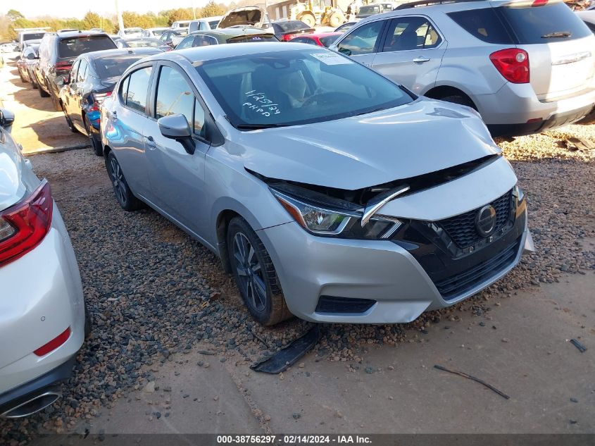 2020 Nissan Versa Sv Xtronic Cvt VIN: 3N1CN8EV8LL829734 Lot: 38756297